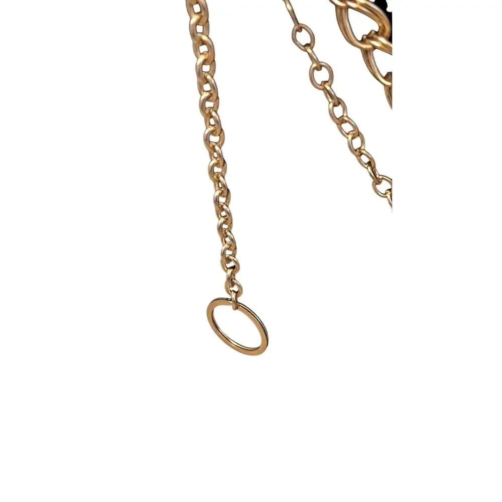 Vintage Gold Tone Double Chain Link Belt 41-48